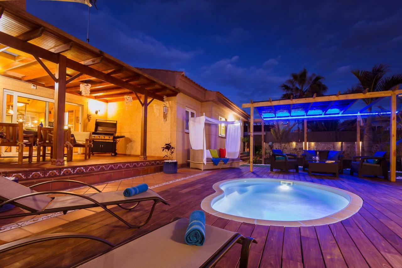 Villa Hibiscus Centrum Corralejo Beach Private Pool Family Экстерьер фото