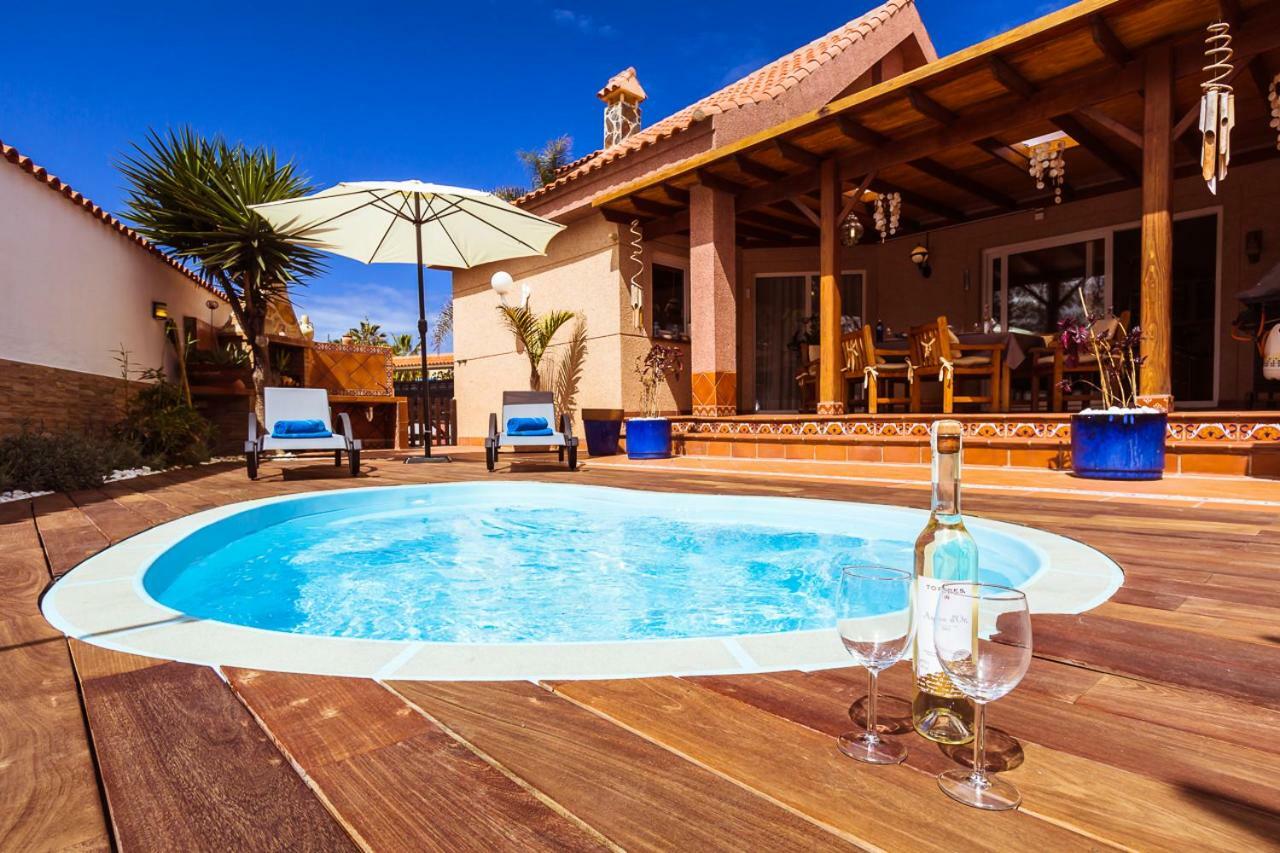 Villa Hibiscus Centrum Corralejo Beach Private Pool Family Экстерьер фото